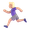 woman running